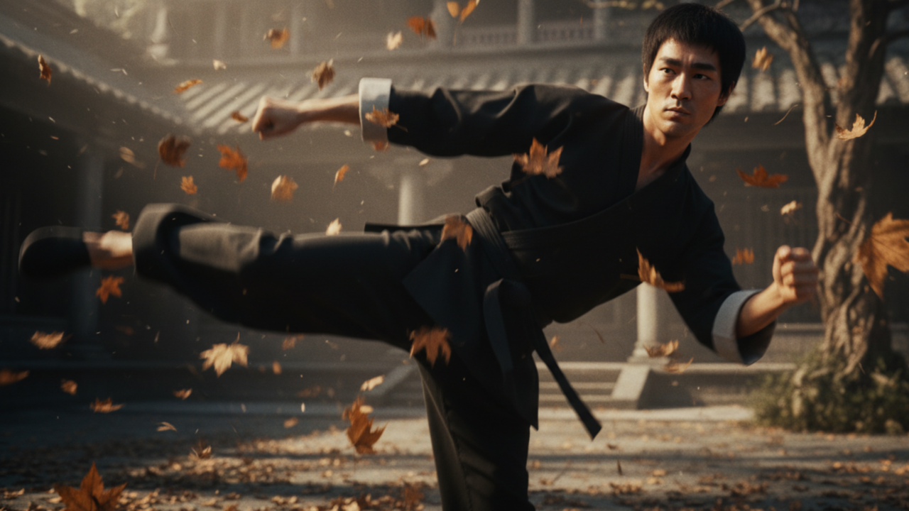 Luta e perseverança: a filosofia de Bruce Lee e o poder da mente no controle do corpo