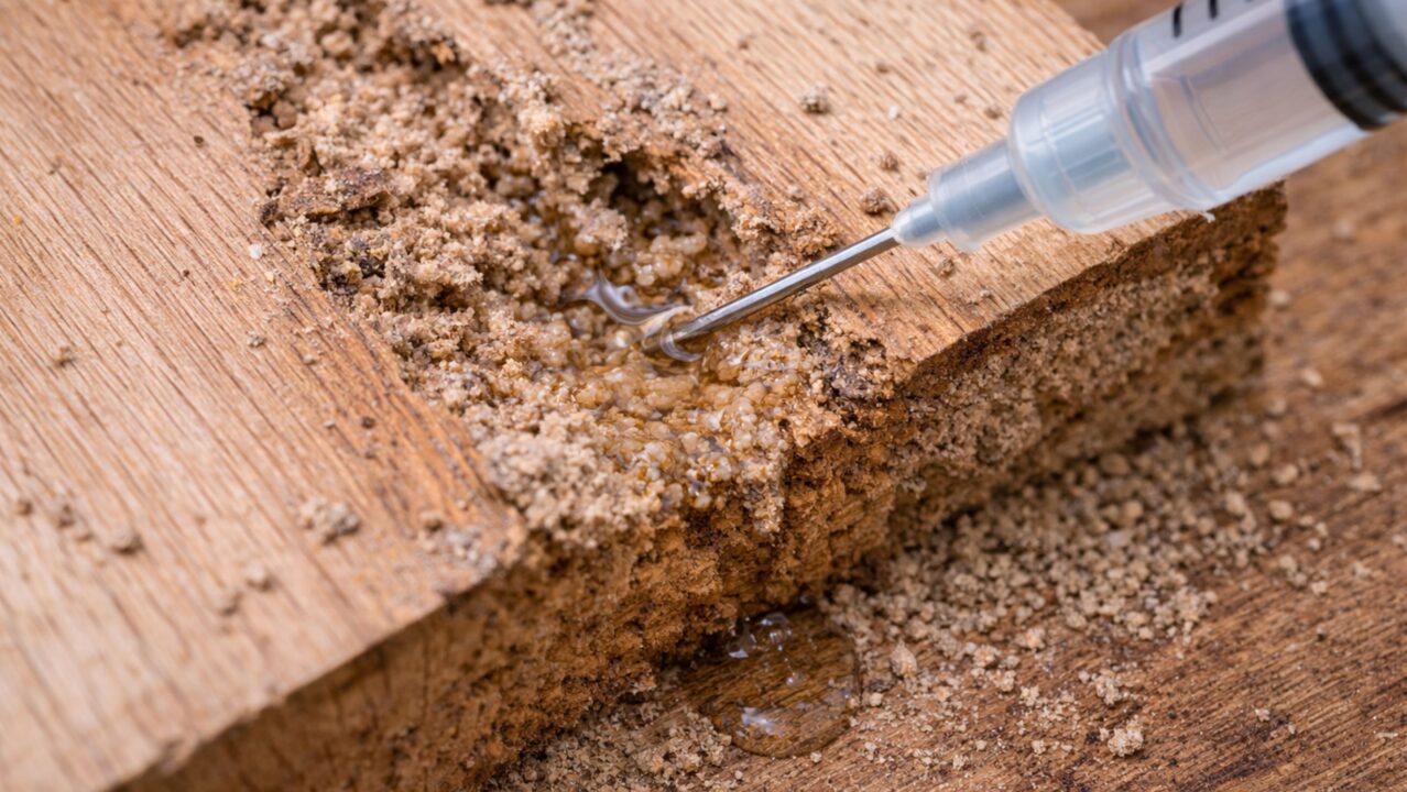 A mistura de farmácia de 5 reais que extermina a colônia de cupins na madeira sem dedetizador