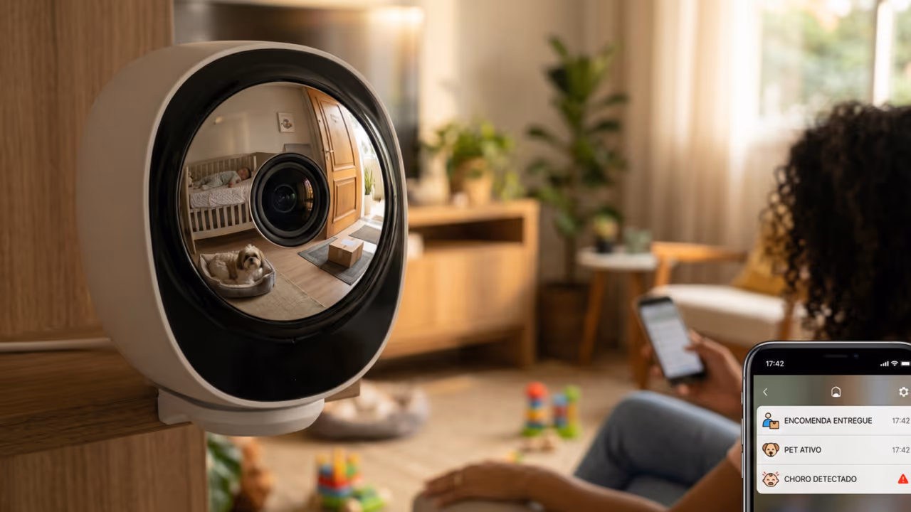 A tecnologia de segurança doméstica ficou mais acessível e mais presente na rotina