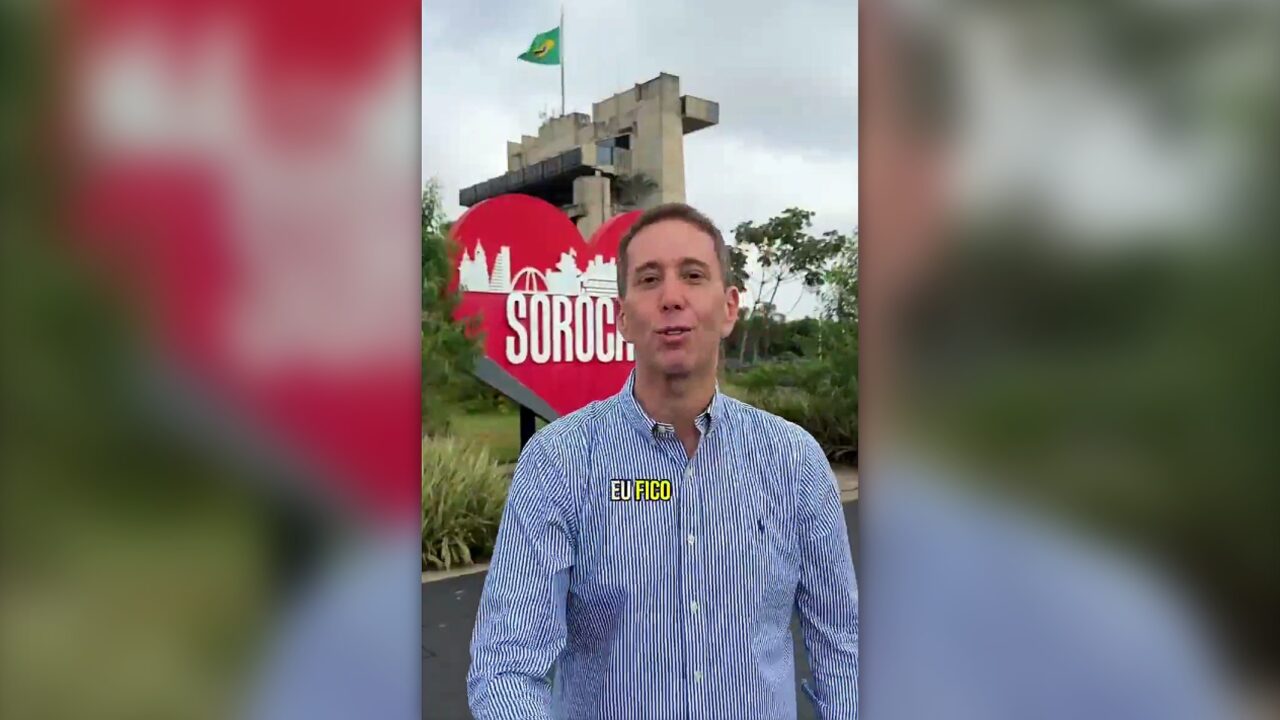 Prefeito ‘tiktoker’ de Sorocaba decide não se candidatar em 2026