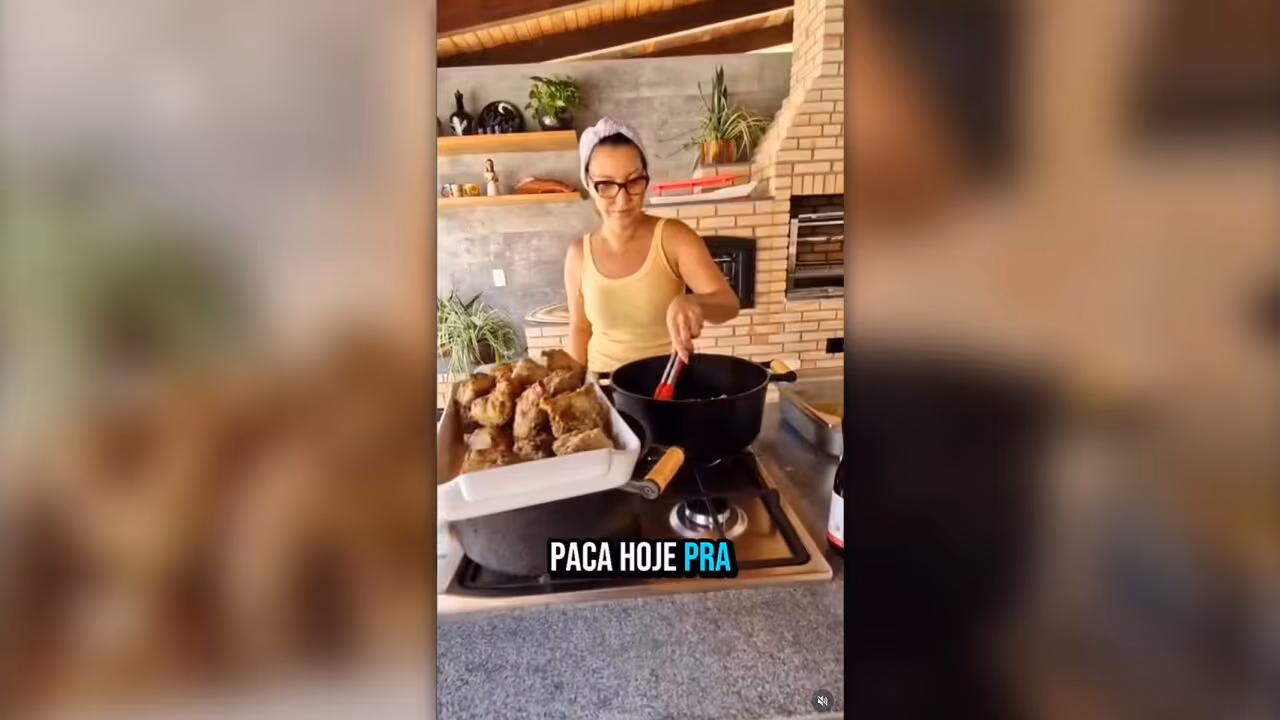 Crusoé: Janja se explica sobre carne de paca