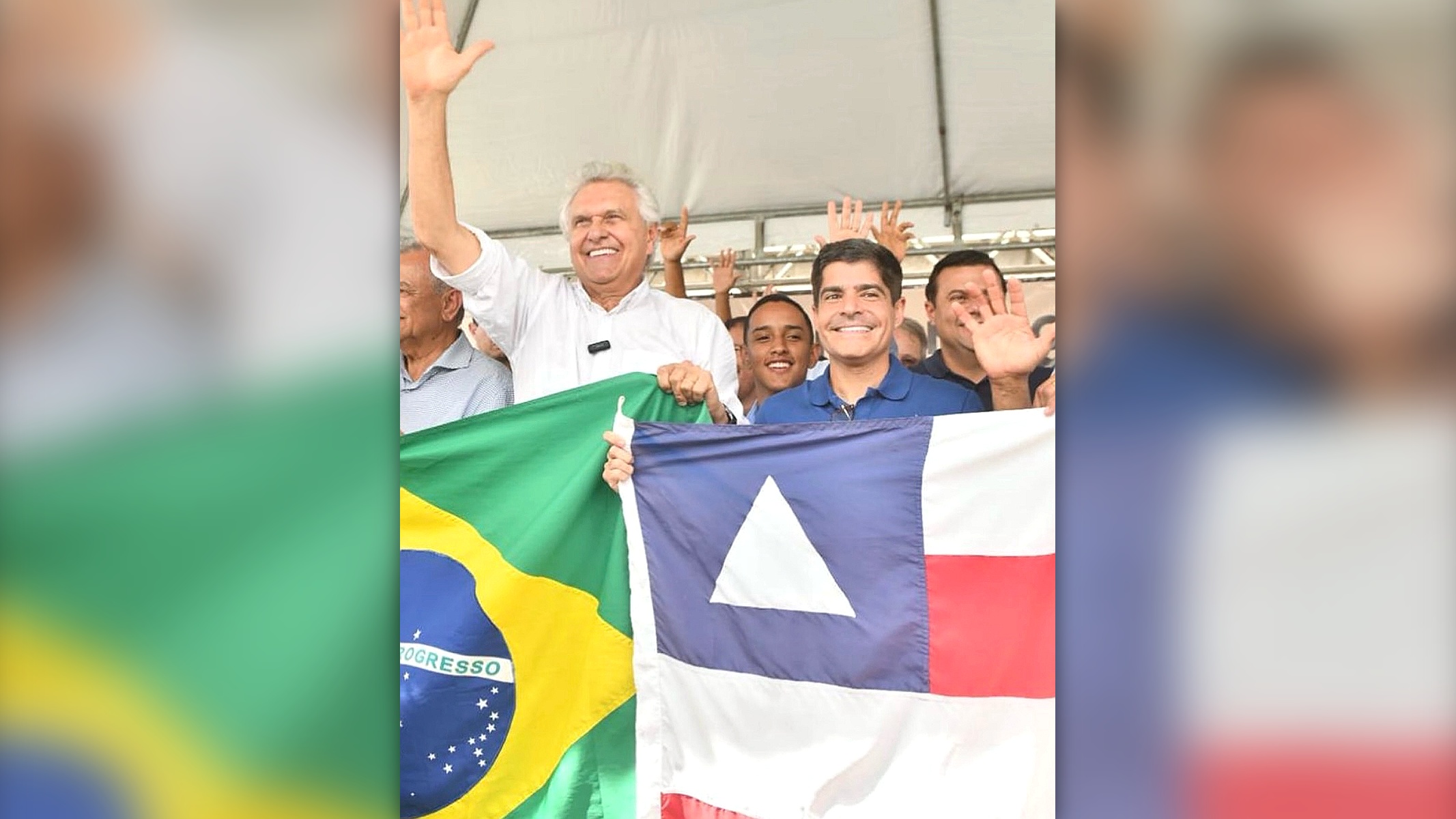 ACM Neto mantém apoio a Caiado