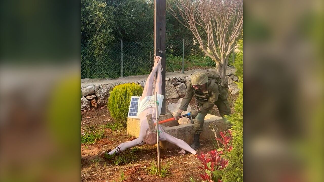 Crusoé: Netanyahu condena destruição de imagem de Jesus por soldado israelense