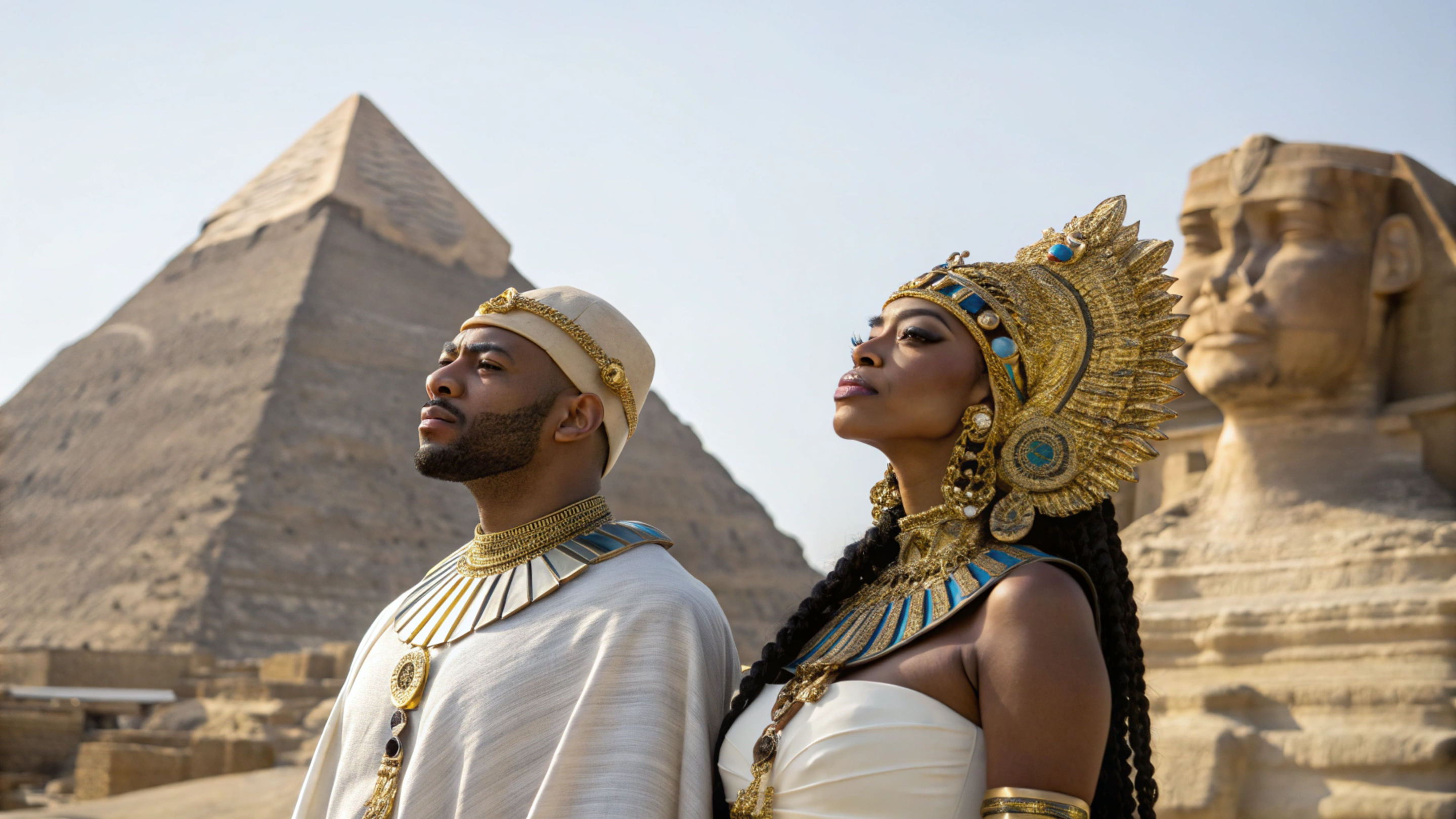 Esse era o casal mais poderoso do Egito