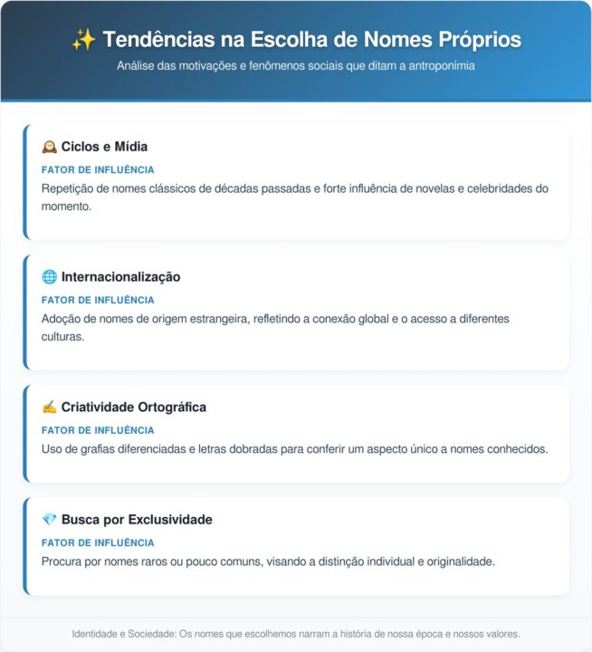 O que seu nome diz sobre sua geração: da moda dos anos 90 às tendências atuais