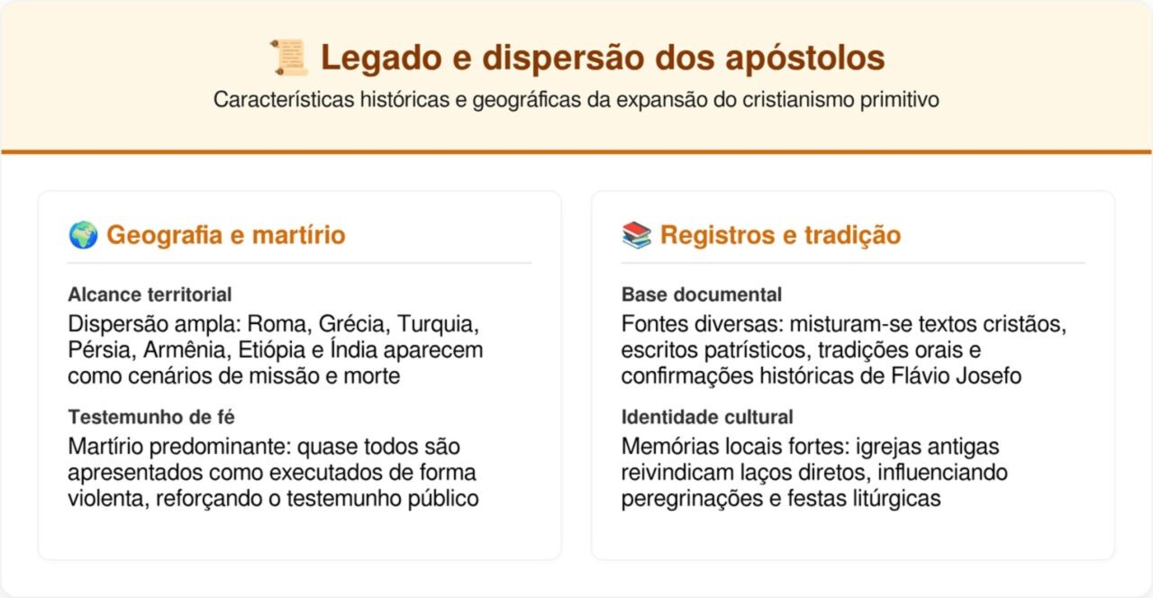 O triste fim de cada um dos discípulos de Jesus Cristo
