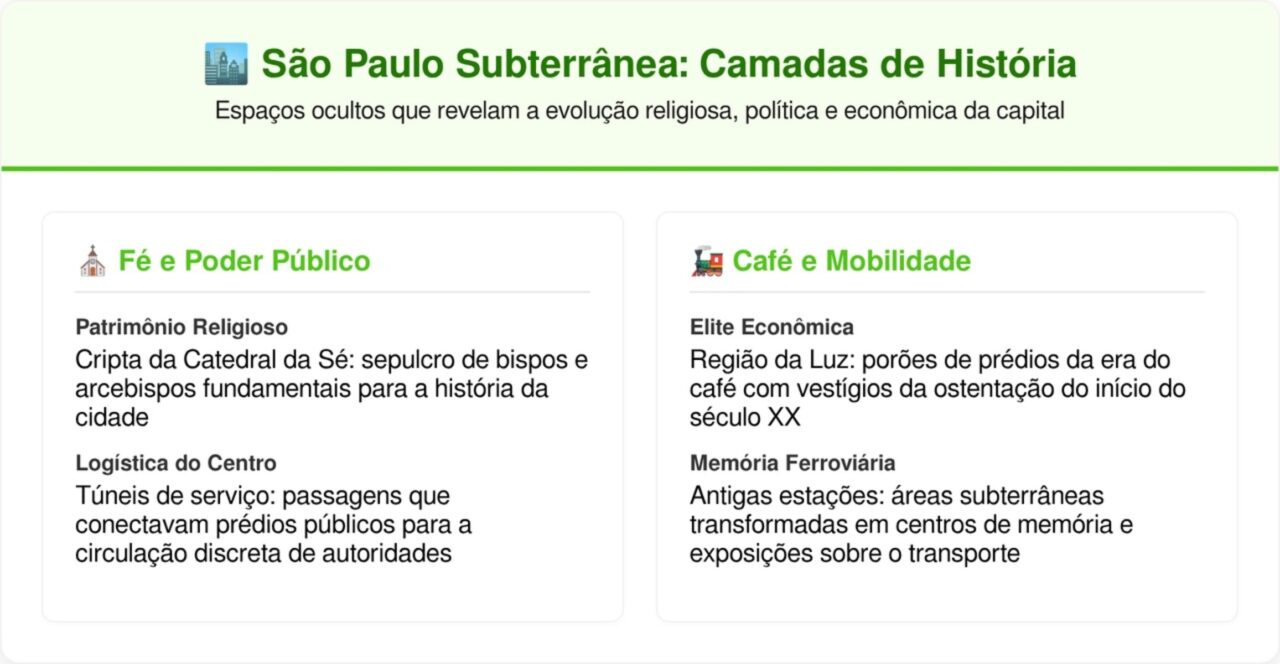 O que tem debaixo da cidade de São Paulo?