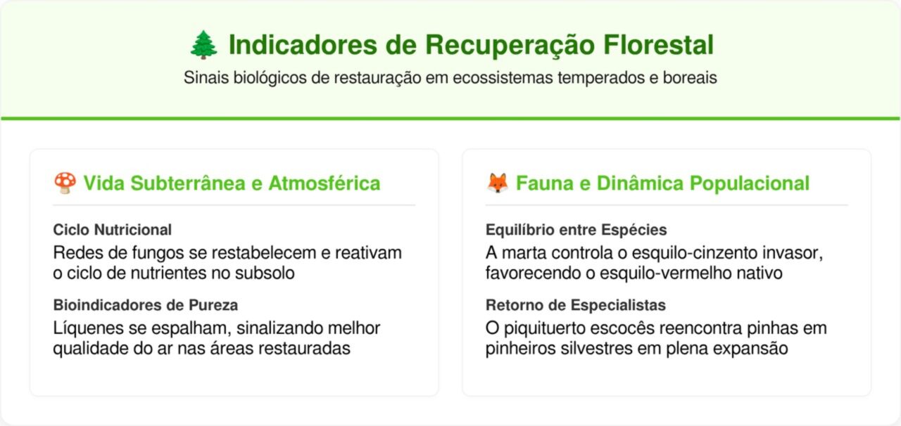 Escócia revive uma floresta completamente morta e o que é encontrado lá atualmente vai te surpreender