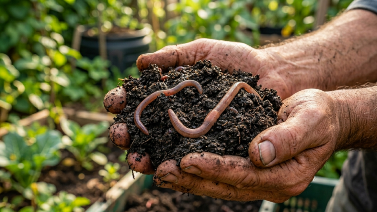 Com um investimento baixíssimo você conseguirá produzir sua própria comida com um sistema que integra peixes, galinha, horta, compostagem e minhocas