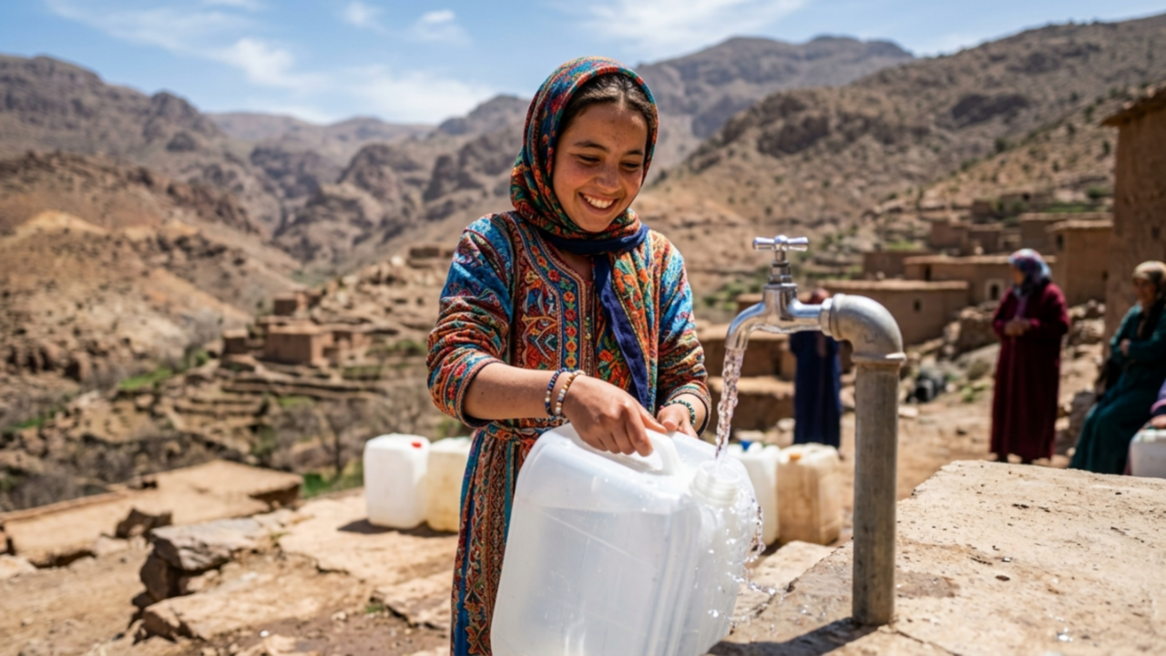 Como alemães produzem milhões de litros de água no meio do deserto do Saara