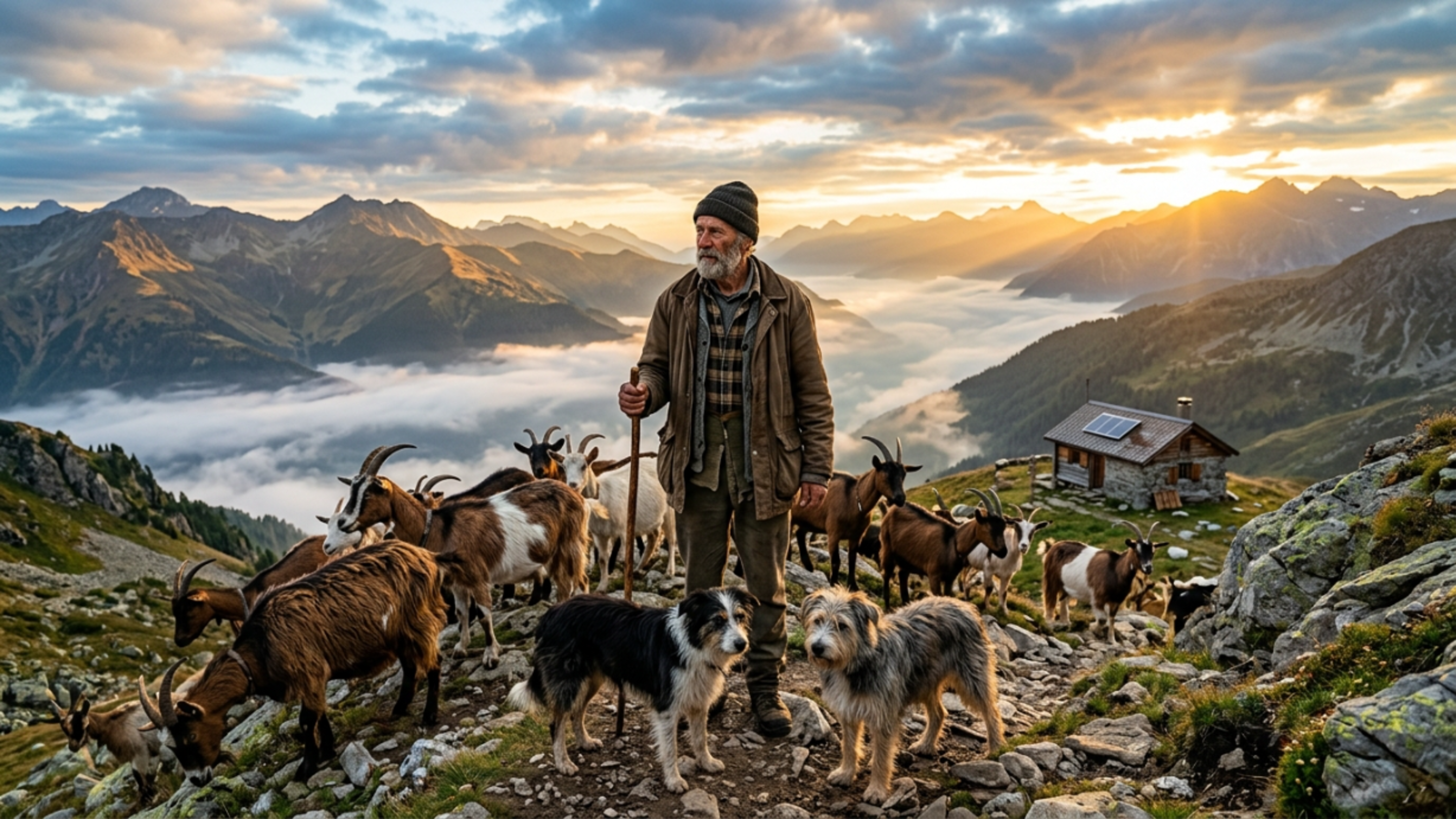 O homem de 71 anos que vive sozinho no topo de uma montanha e inspira uma geração de aventureiros
