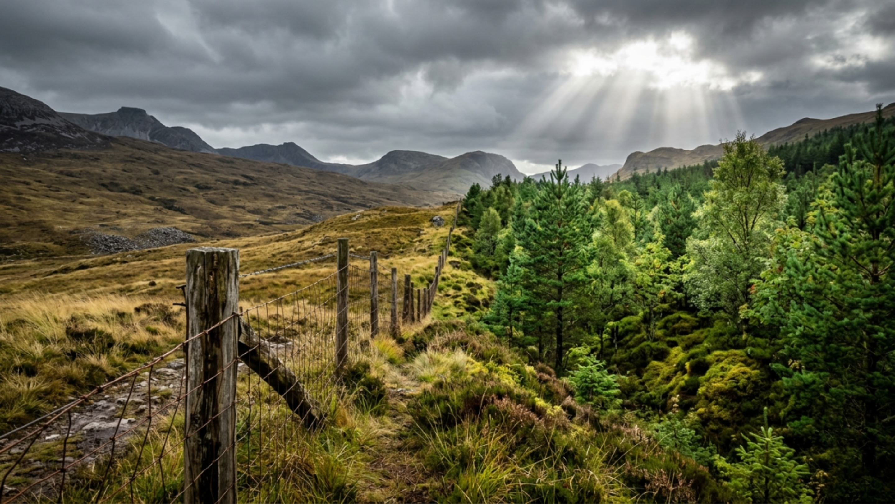 Escócia revive uma floresta completamente morta e o que é encontrado lá atualmente vai te surpreender