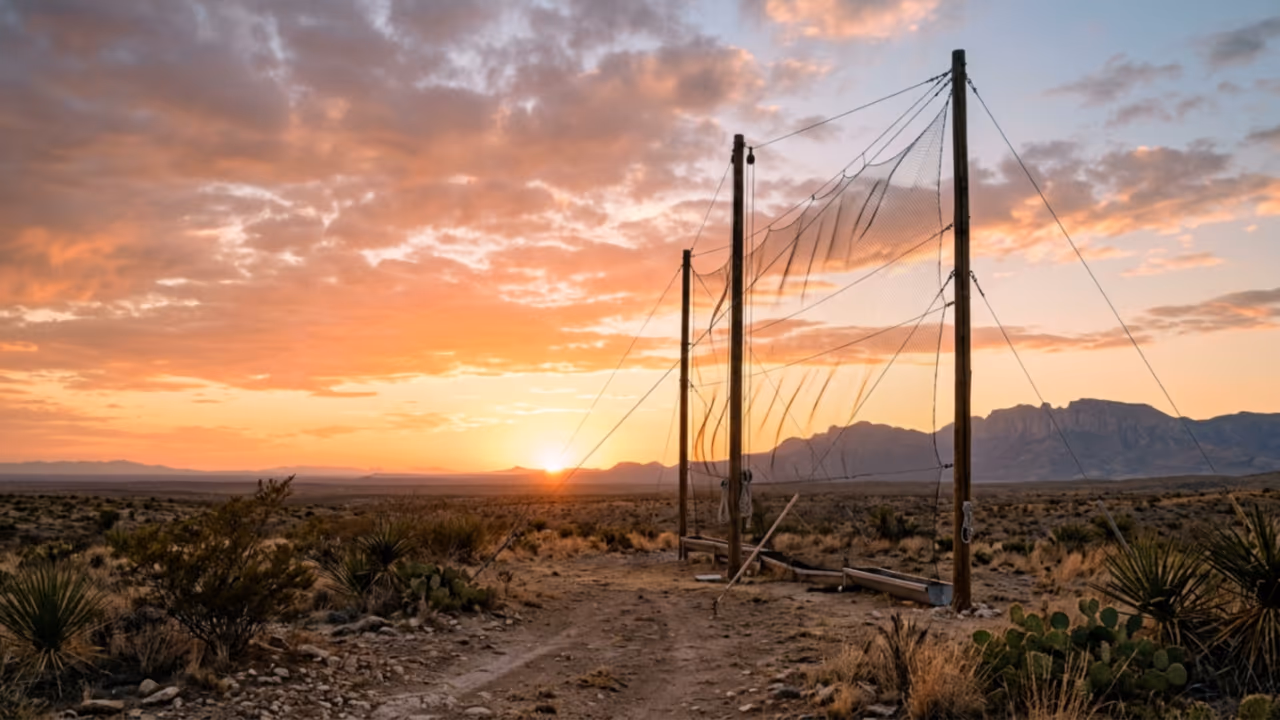 O coletor de neblina que promete gerar água infinita