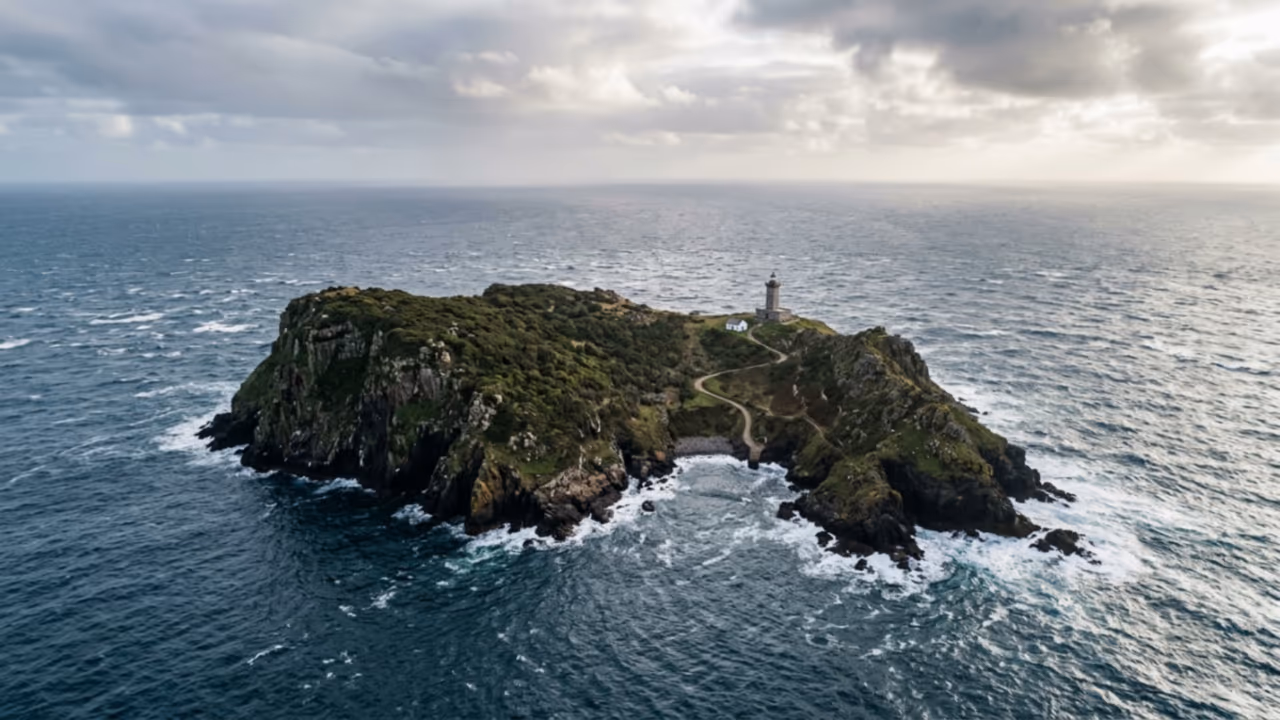 Como é a dentro da ilha mais isolada do mundo