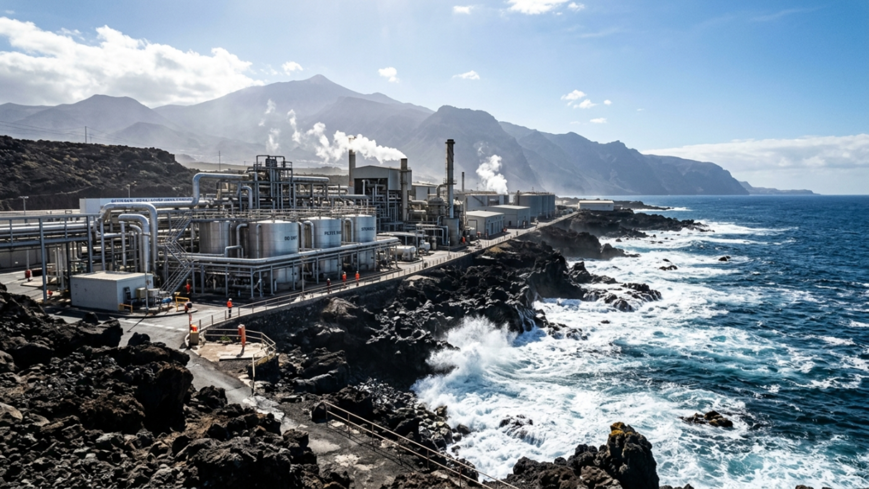 As Ilhas Canárias estão passando por uma crise hídrica onde nem plantas dessalinizadoras são o suficiente