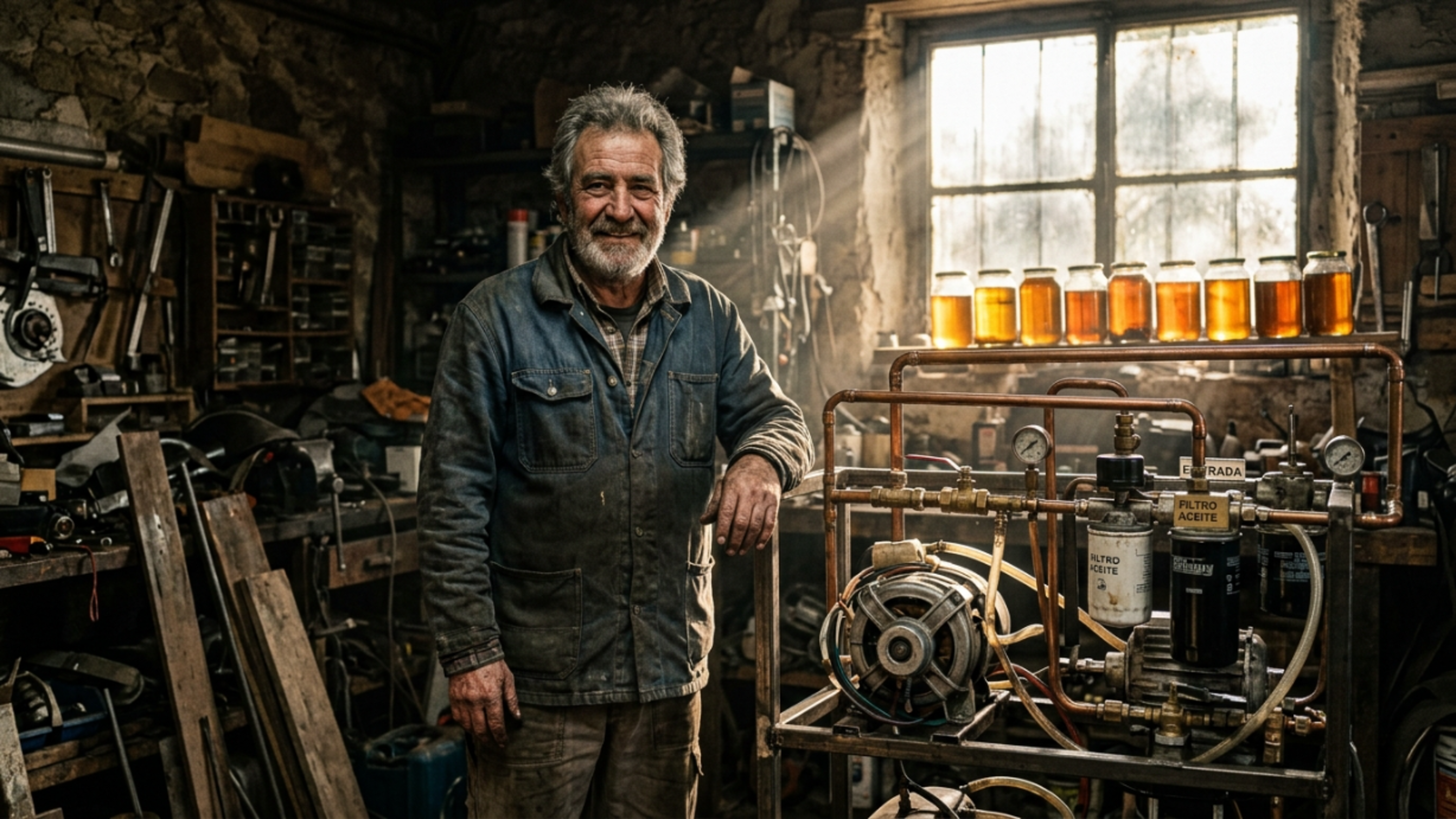 Esse gênio passou 20 anos fabricando seu próprio combustível e o resultado foi surpreendente