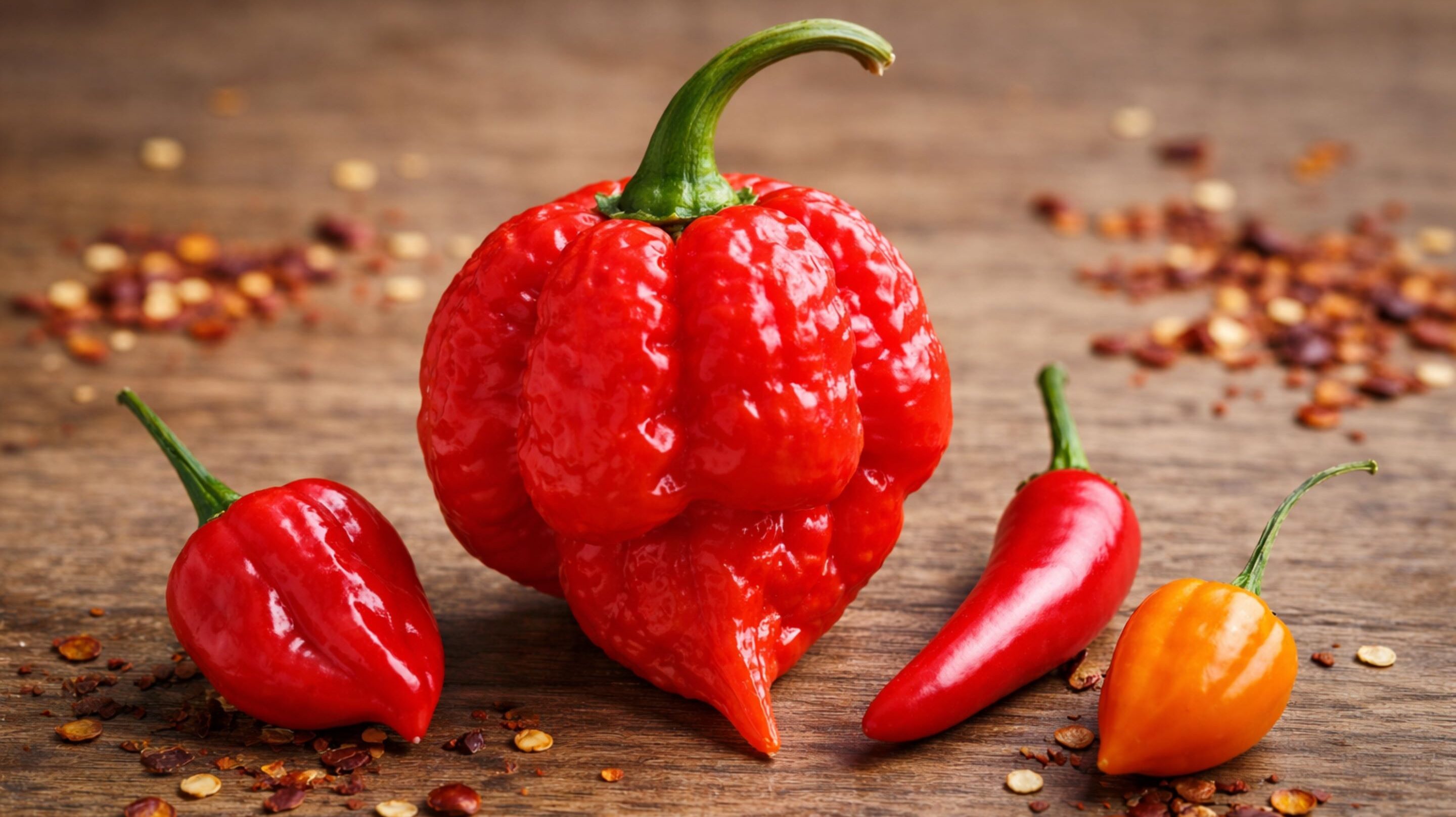 As 5 pimentas mais ardidas do mundo que você pode plantar em casa e testar seu limite