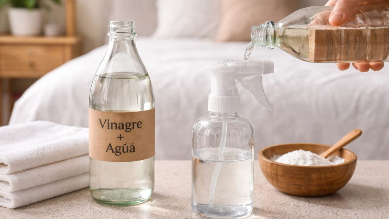 Borrifar vinagre no colchão: por que ajuda na limpeza e com que frequência usar no dia a dia