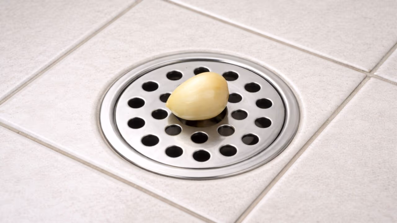 Coloque este ingrediente no ralo contra baratas e veja como elas podem sumir de vez do seu banheiro