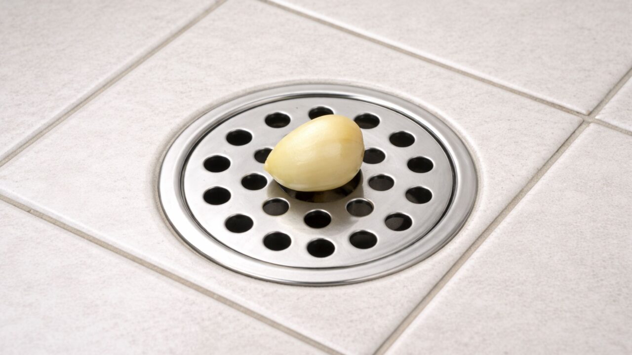 Coloque este ingrediente no ralo contra baratas e veja como elas podem sumir de vez do seu banheiro