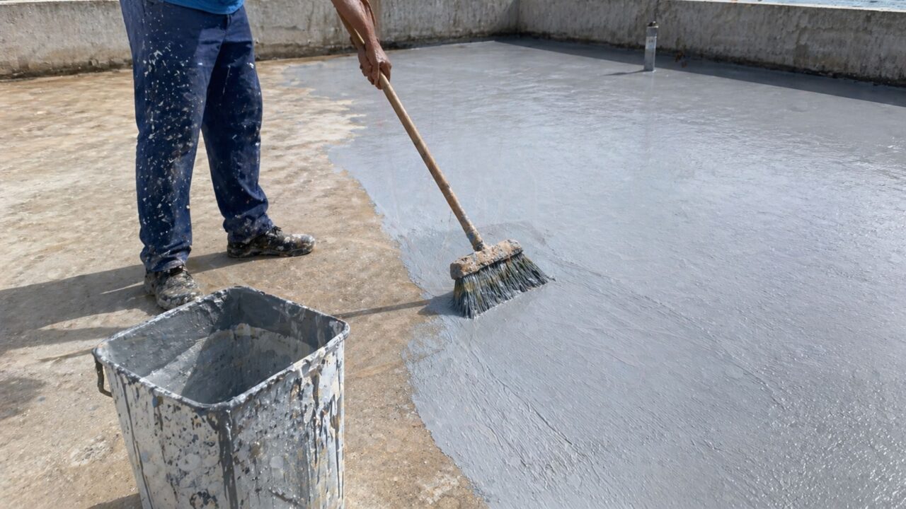 Pedreiro cria impermeabilizante caseiro e mostra passo a passo de como fazer e aplicar na prática