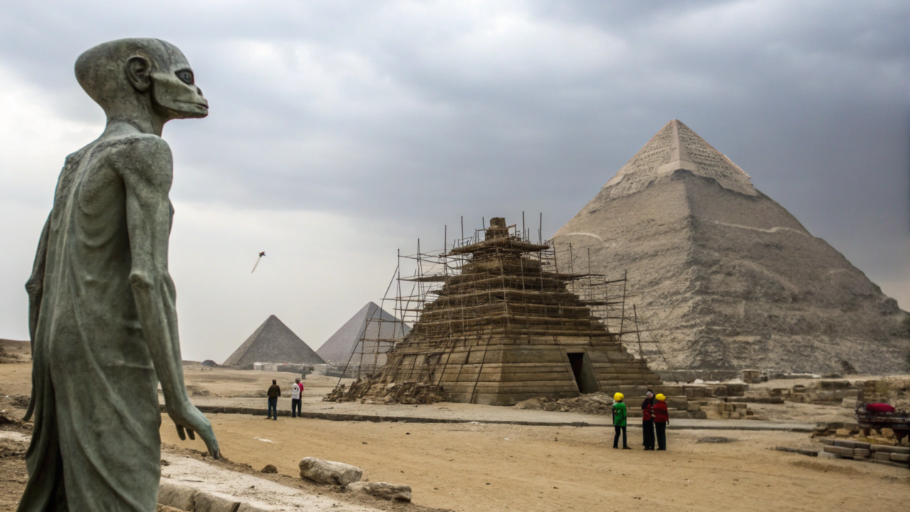 Esta alma extraterrestre explicou a história da humanidade