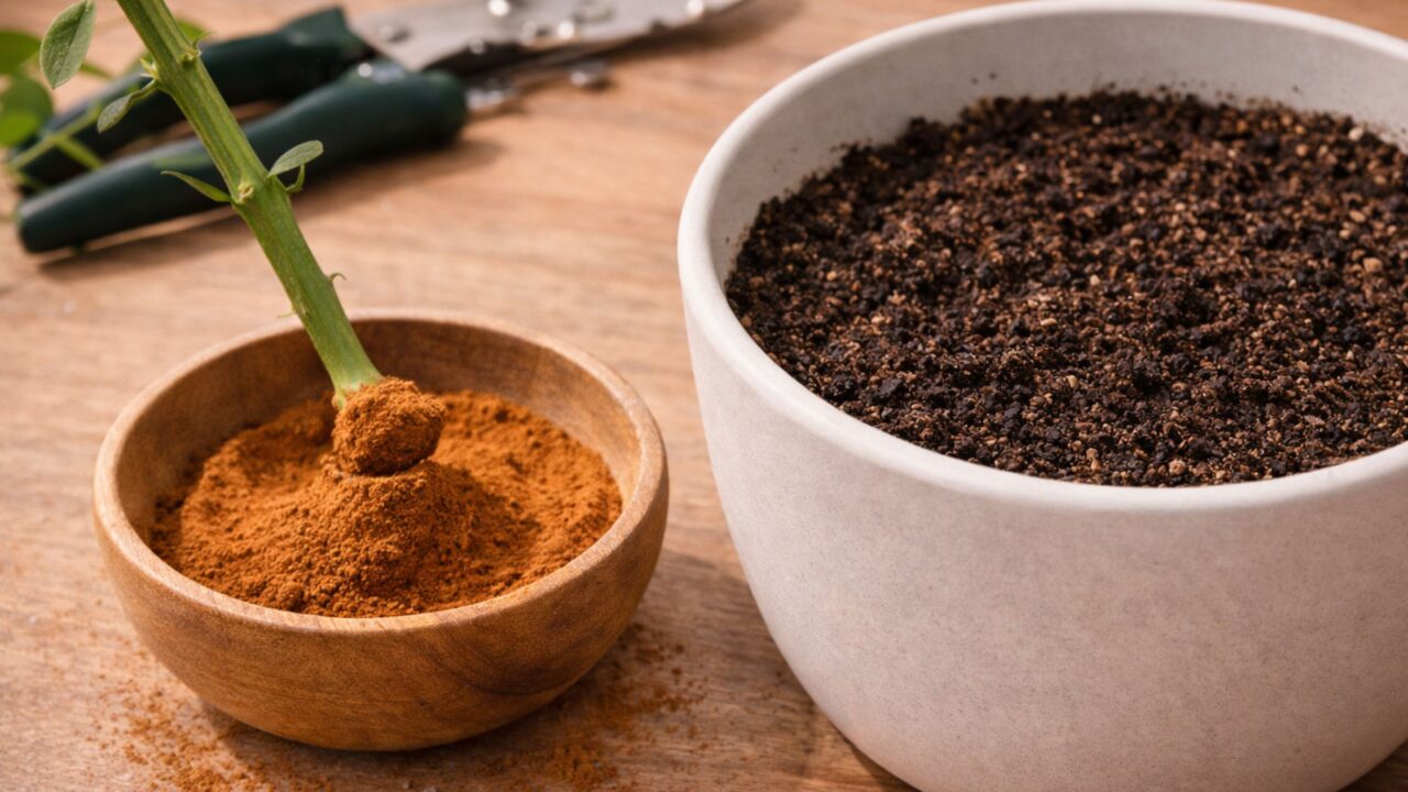 O enraizador caseiro com canela em pó que pode fazer qualquer galho brotar mais rápido na terra