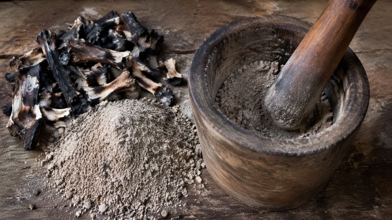 O adubo turbinado feito com ossos de churrasco que faz as árvores frutíferas dobrarem a produção