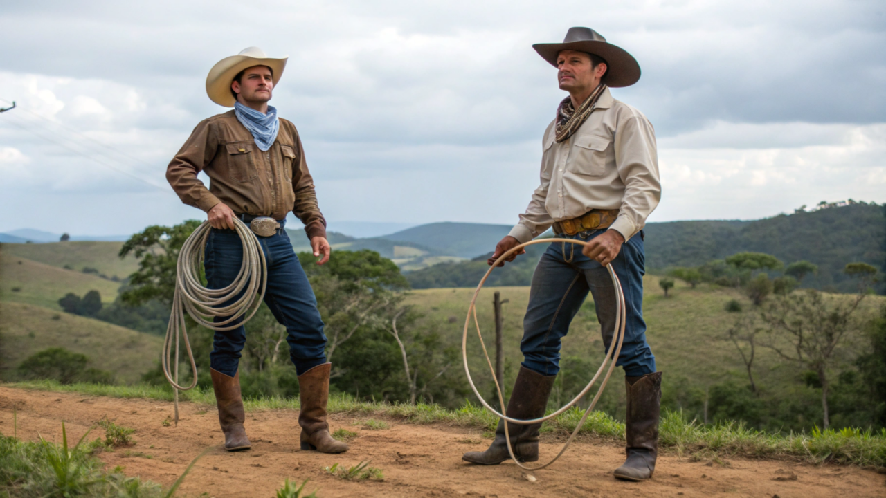 Por que os gaúchos parecem tanto com os cowboys americanos?