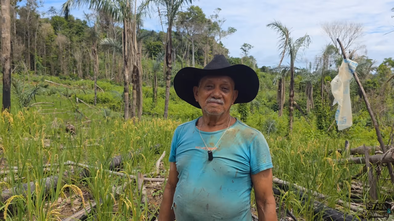 Homem de 83 anos mora isolado no interior e estilo de vida impressiona