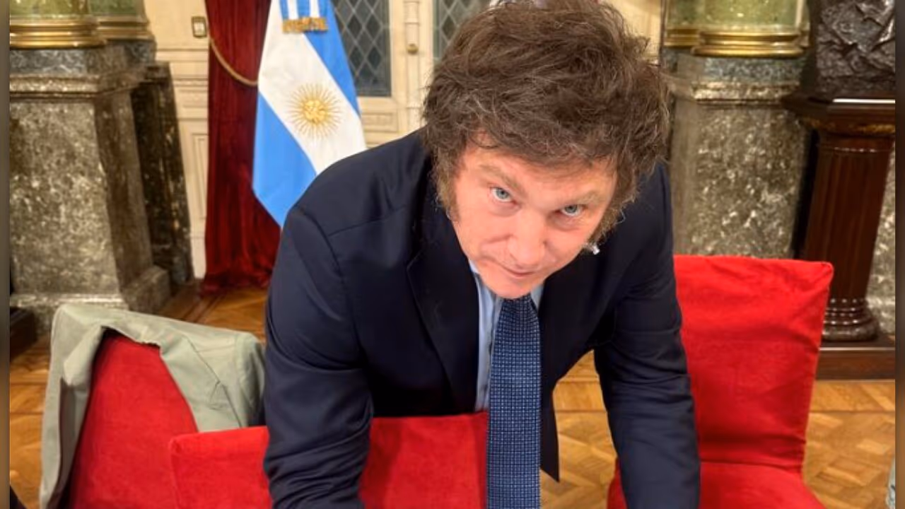 Milei reabre Casa Rosada à imprensa — com restrições