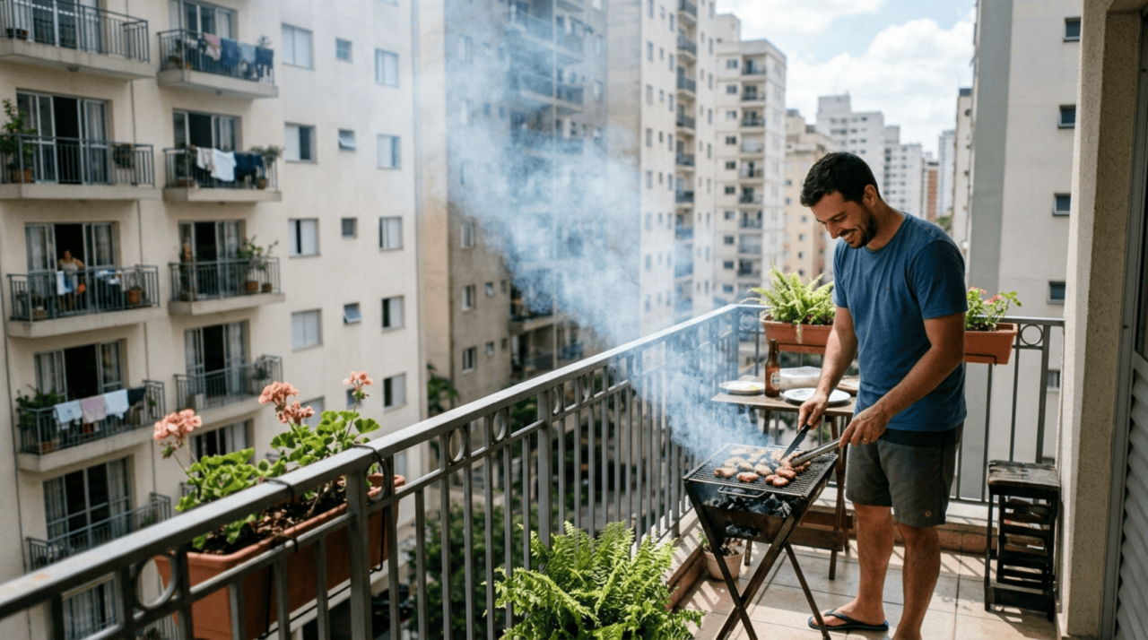 Condomínio pode proibir churrasco na varanda? O que a lei permite e o que os síndicos não podem fazer