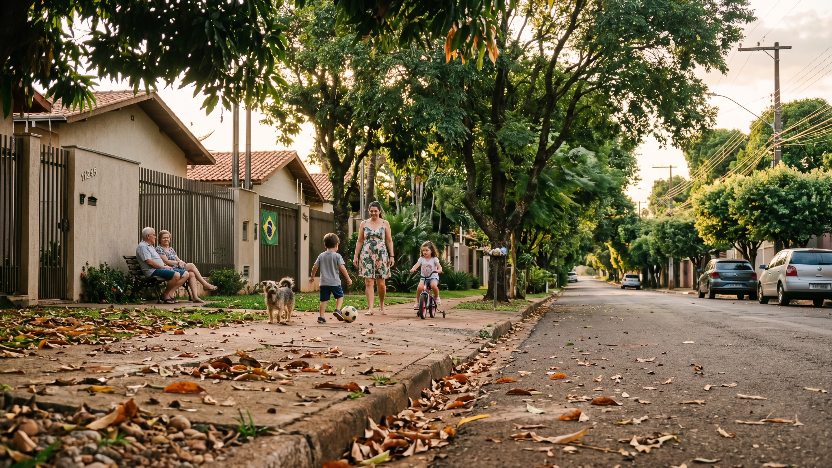 Essa cidade construída no meio do nada impressiona até quem vive em grandes capitais: onde 97,1% dos moradores vivem em ruas arborizadas