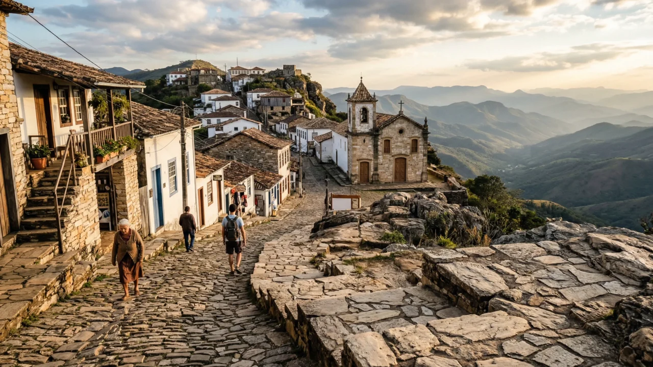 A cidade mística sobre rochas de quartzito a 1.440 metros onde OVNIs já foram avistados e as grutas guardam lendas de 300 anos