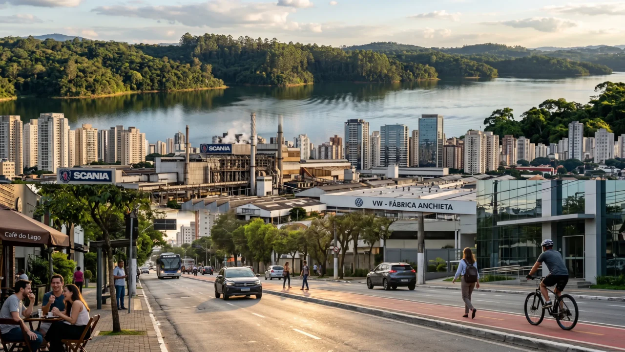 A Detroit brasileira que monta carros desde 1951 e figura entre as cidades com melhor qualidade de vida do Brasil