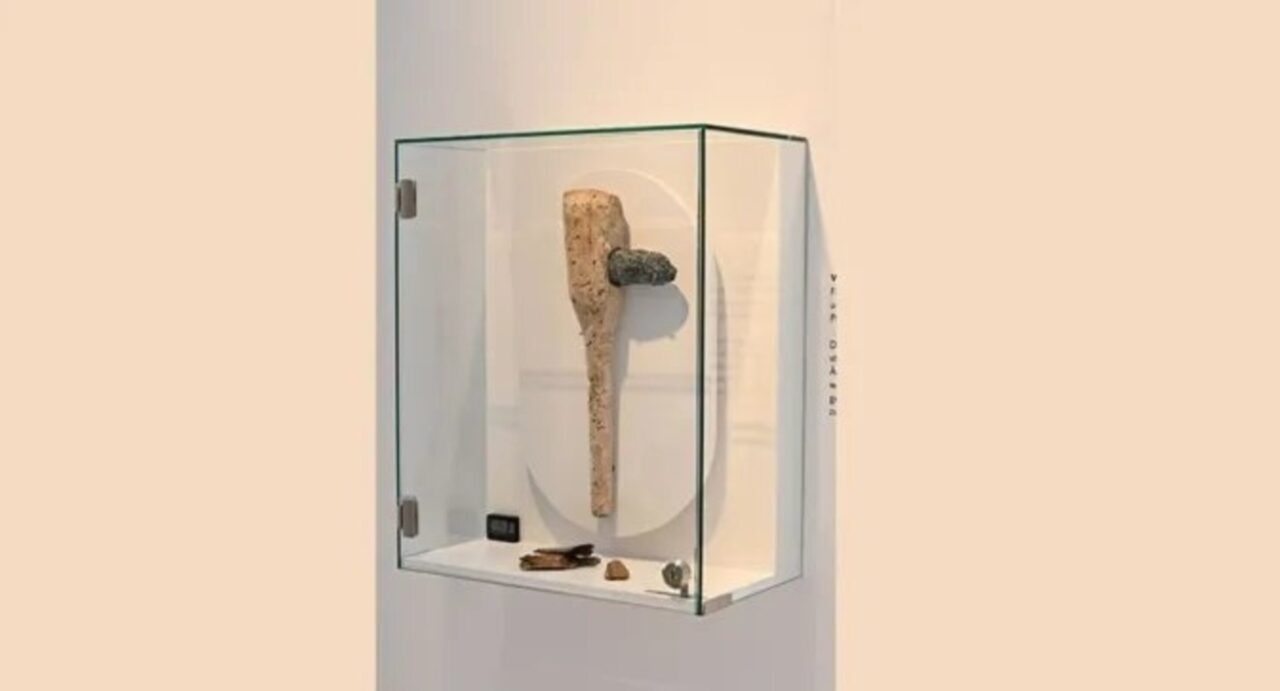 Machado neolítico de 4800 anos é encontrado intacta no fundo de um lago suíço