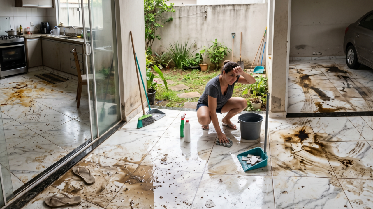 Piso bonito ou piso resistente? O erro de escolher só pela aparência na hora da obra