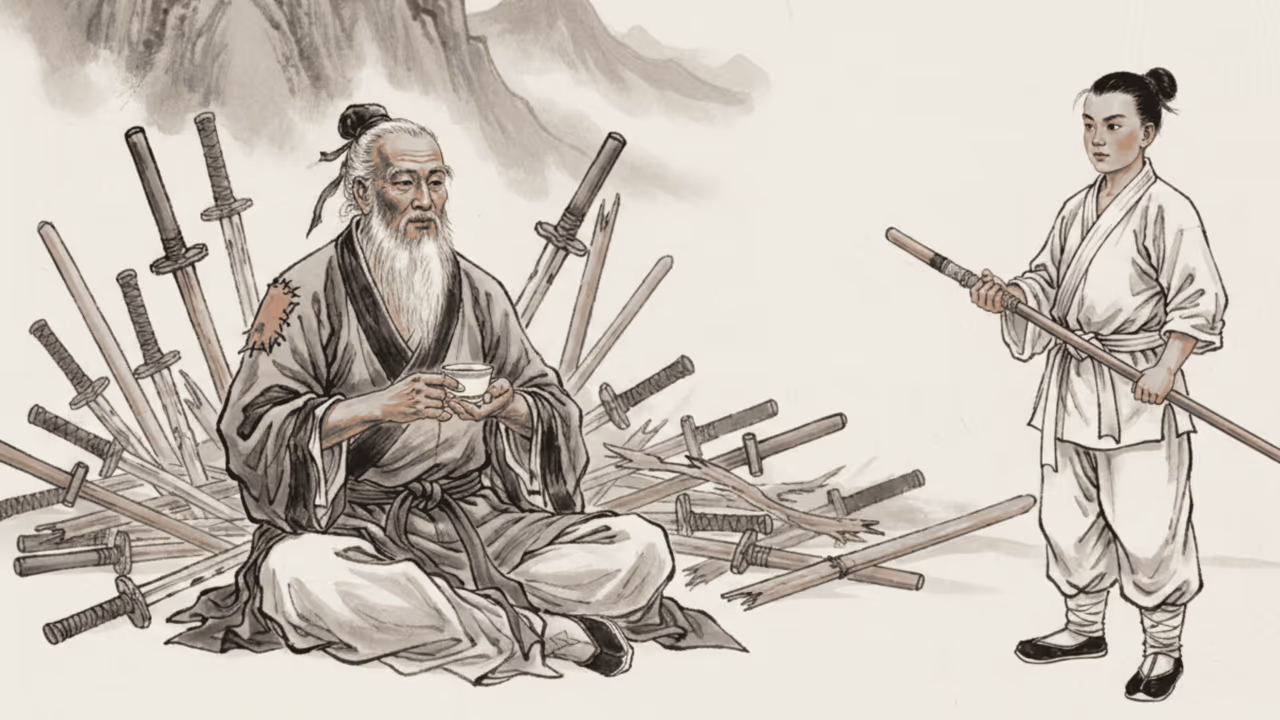 Provérbio chinês “O mestre já falhou mais vezes do que o iniciante sequer tentou.”