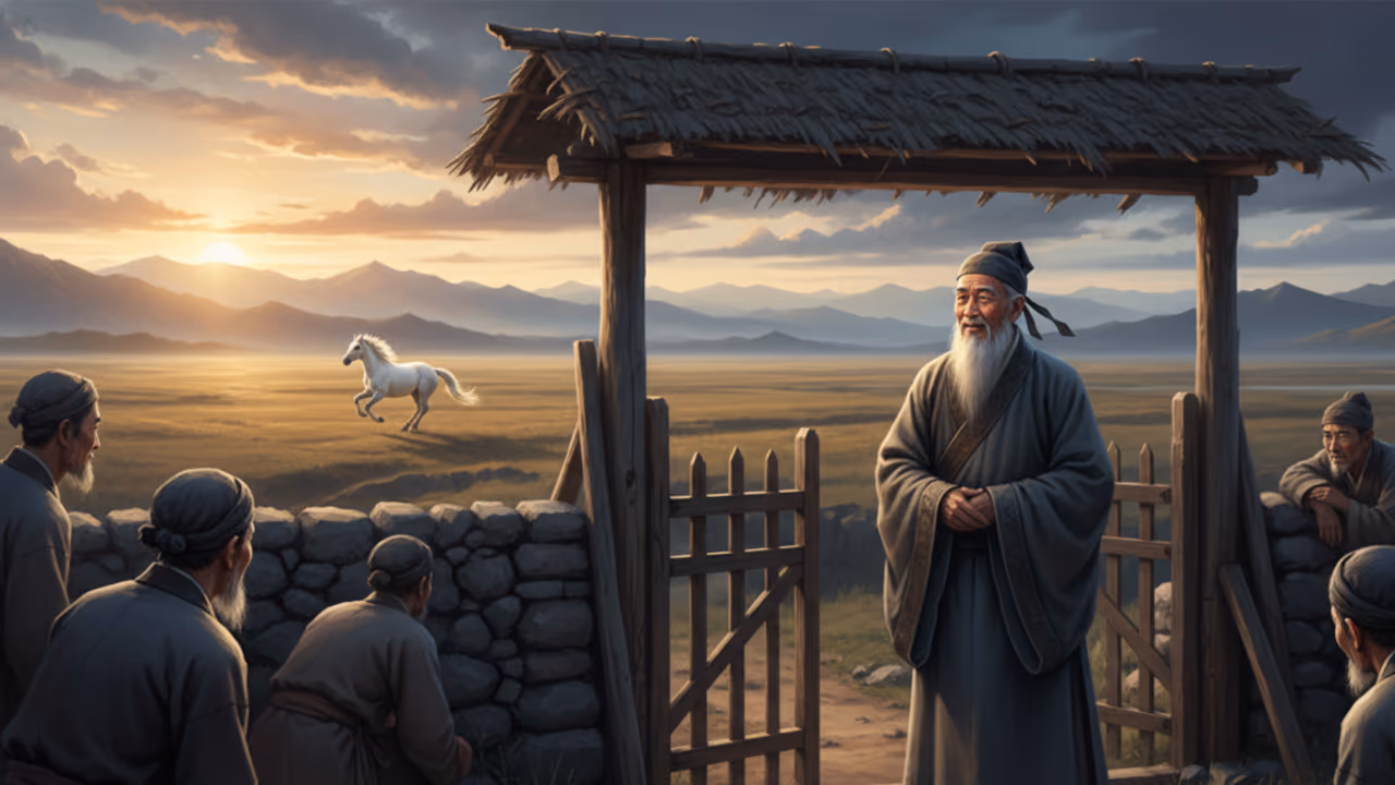 O conto chinês “Sai Weng perdeu seu cavalo”