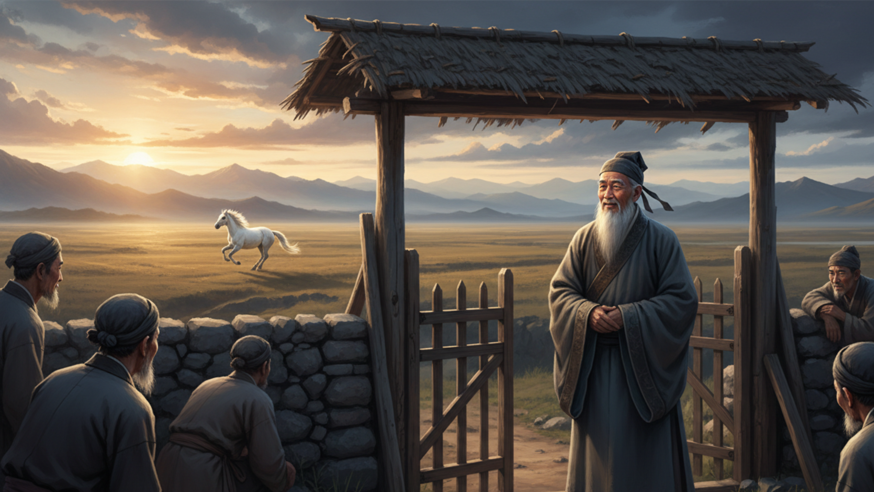 O conto chinês “Sai Weng perdeu seu cavalo”