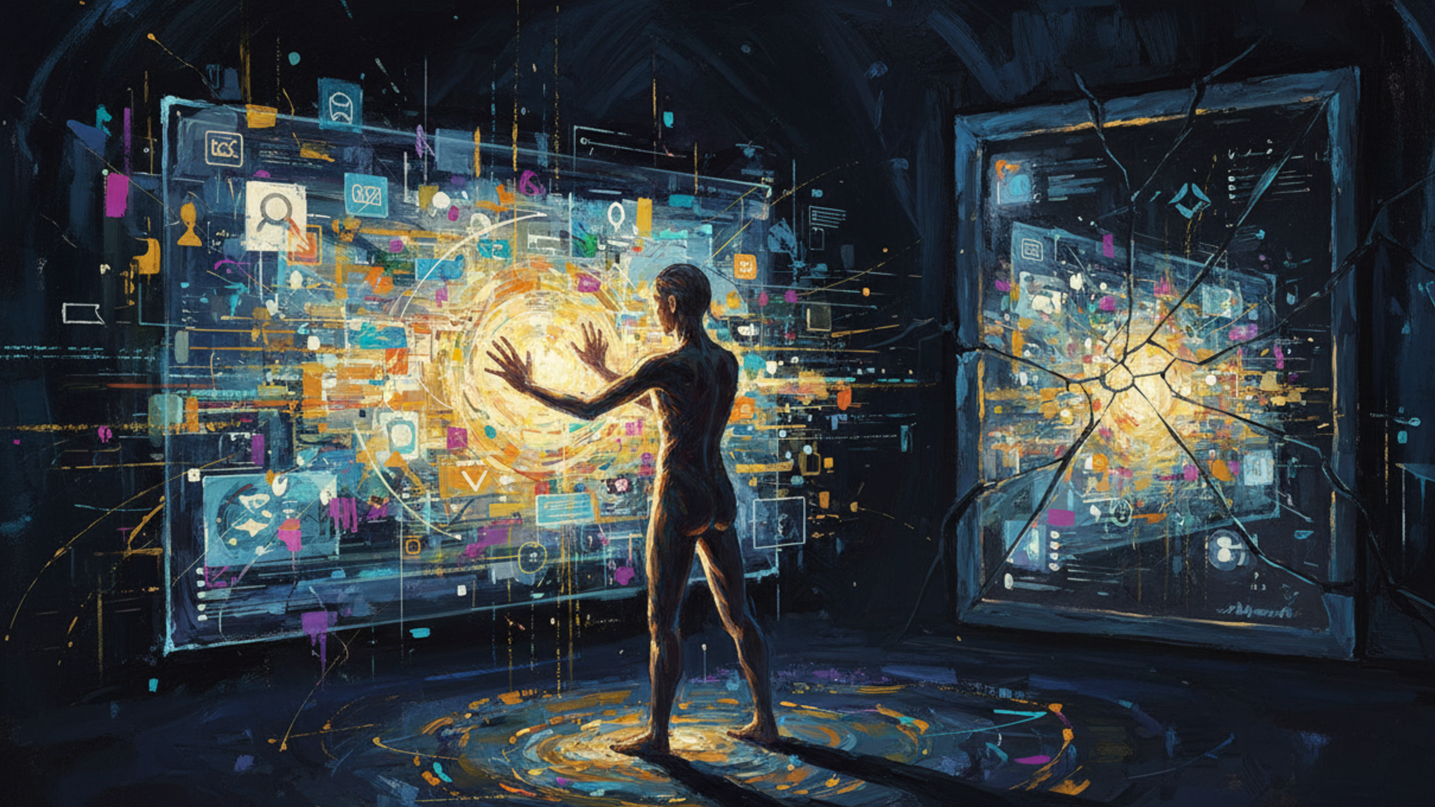 “O homem está condenado a ser livre”: o peso da escolha na era digital