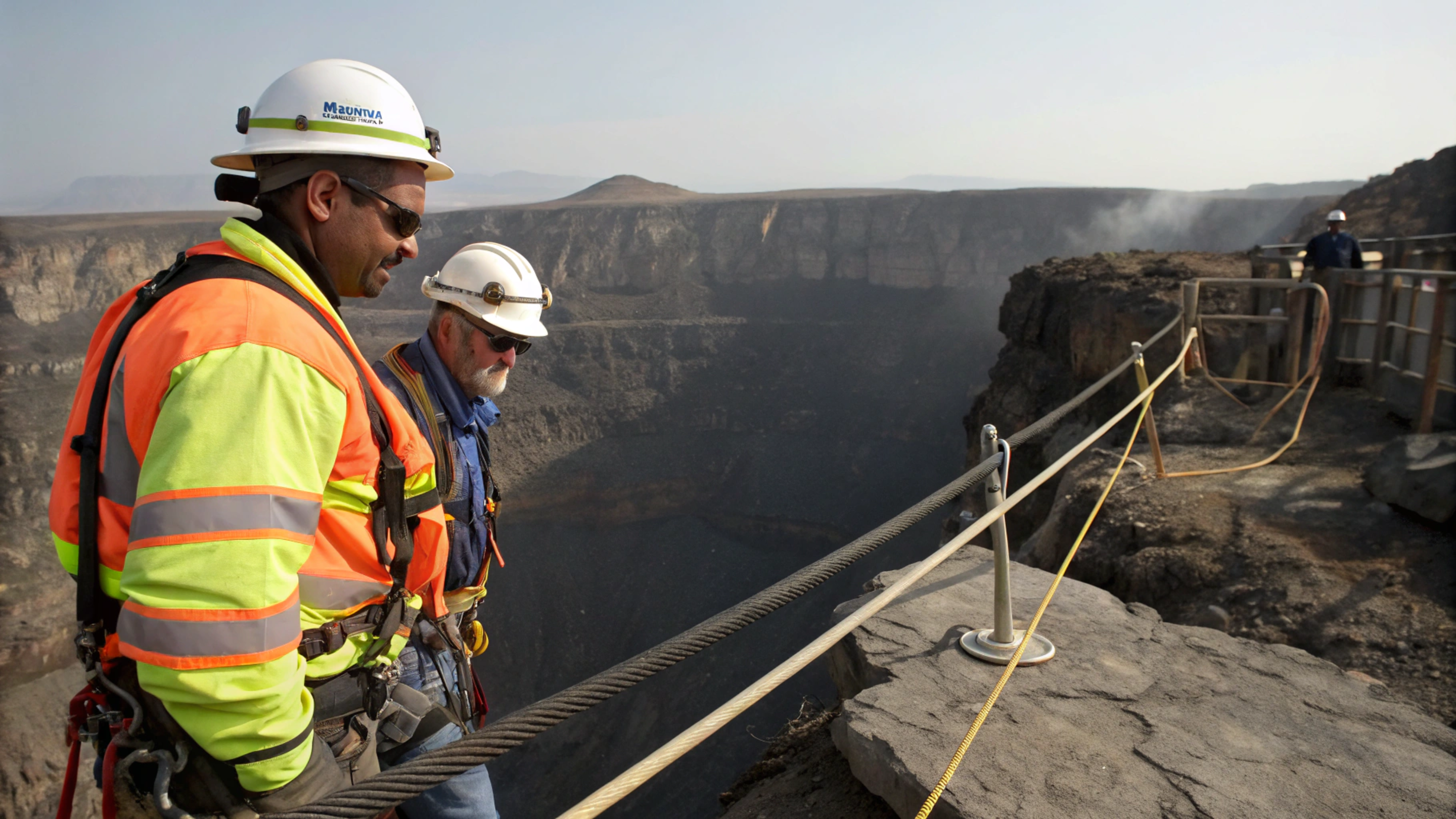 Esse é o trabalho mais perigoso do mundo, onde os trabalhadores passam mais de 20 dias no abismo