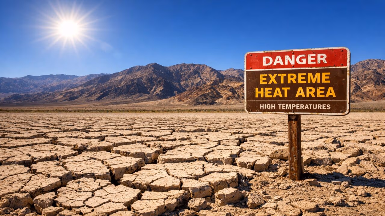 Lugar mais quente do planeta chama atenção pelas temperaturas extremas já registradas