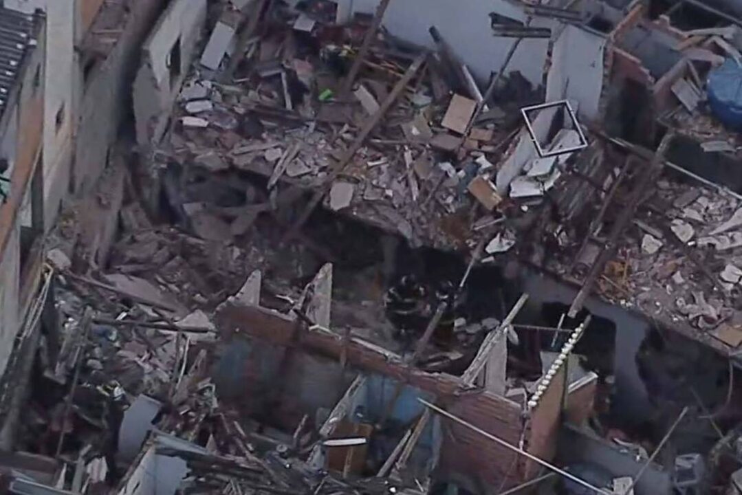 Explosão de gás destrói casas e mata ao menos uma pessoa em SP
