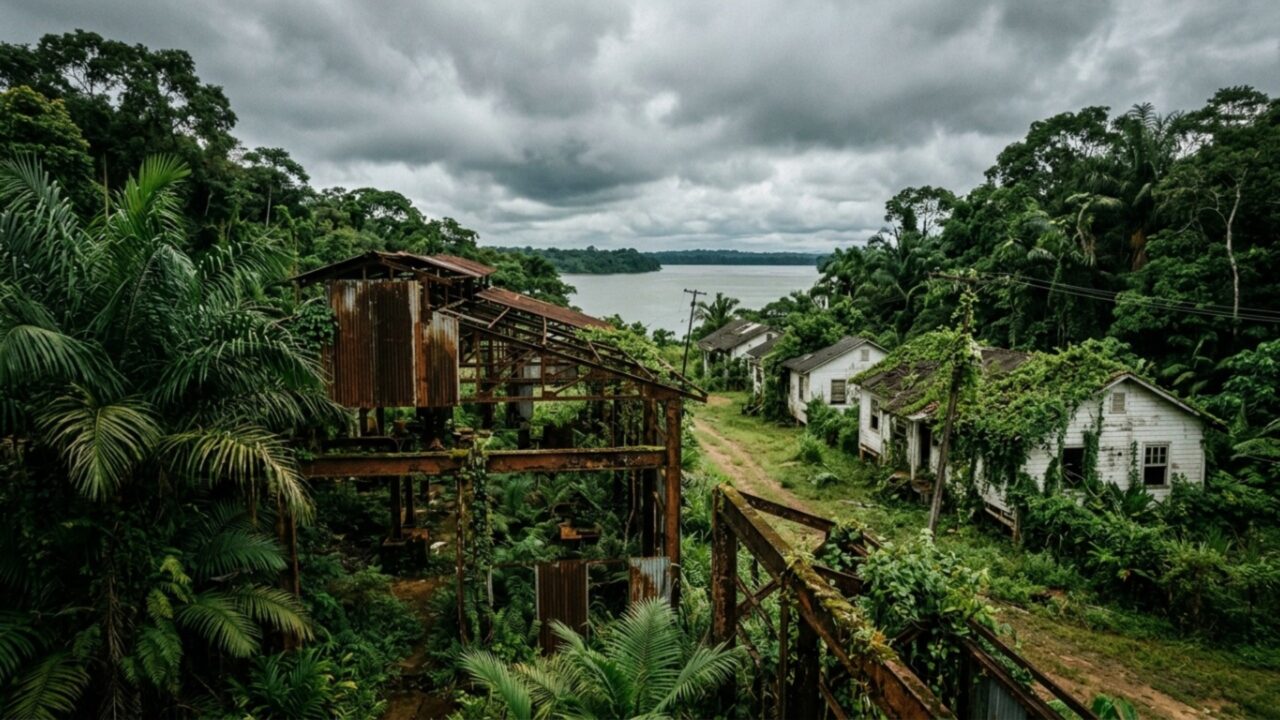 A cidade esquecida no meio do Brasil que Henry Ford construiu do zero e a Amazônia engoliu aos poucos