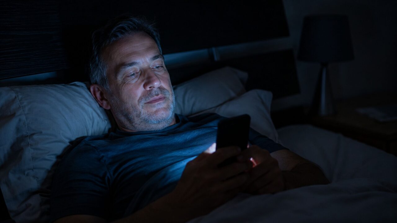 Celular antes de dormir por apenas 5 minutos pode atrapalhar o sono profundo, segundo estudos recentes