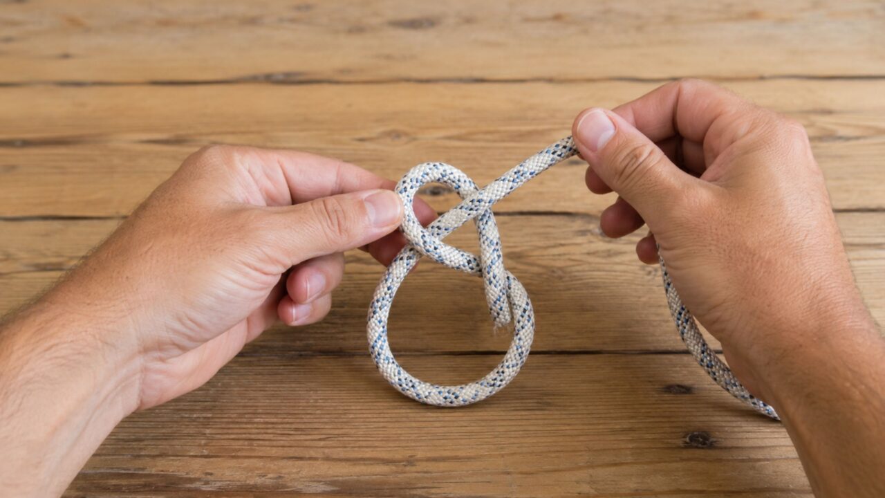 Técnica simples ajuda a prender cordas com mais segurança
