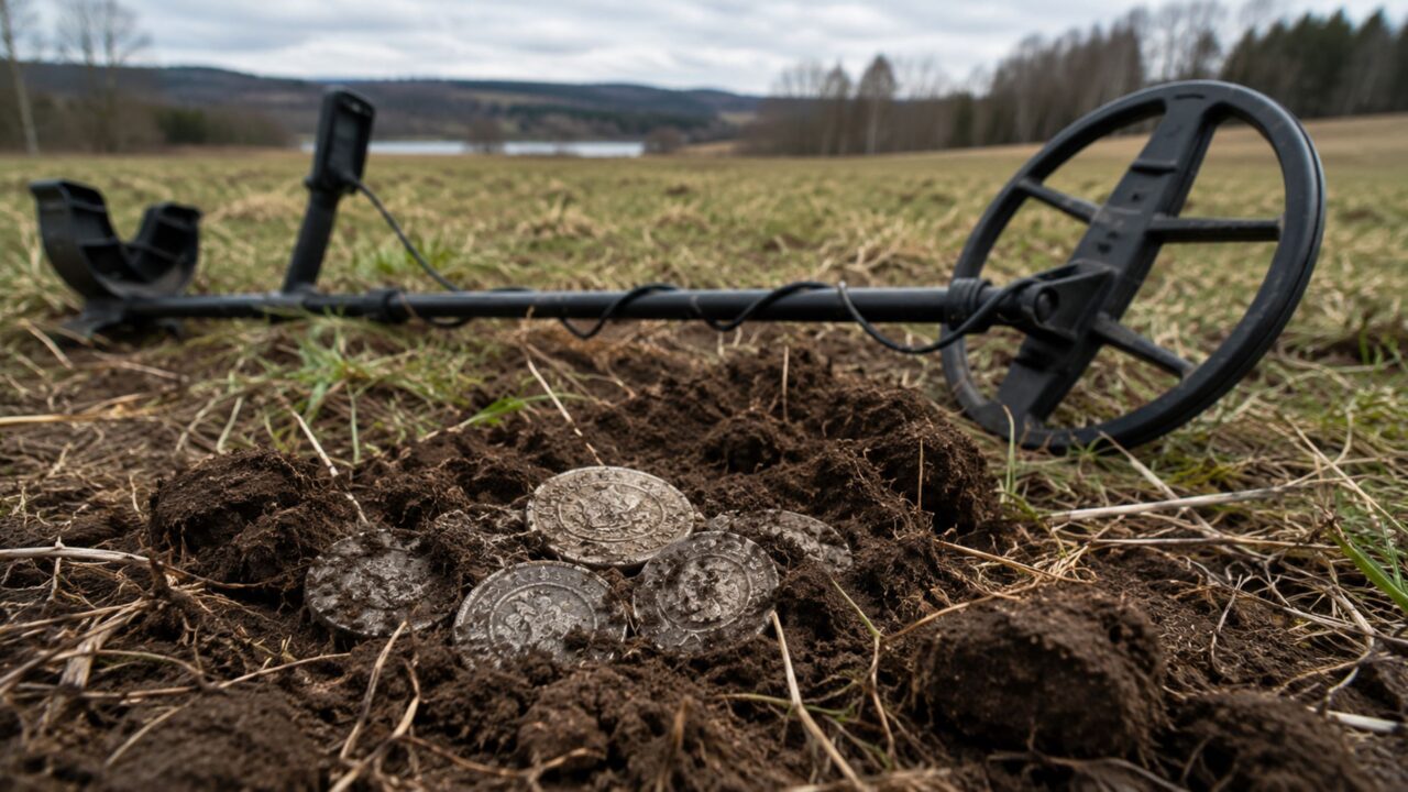 O maior tesouro viking já encontrado na Noruega começou com 19 moedas em um campo comum