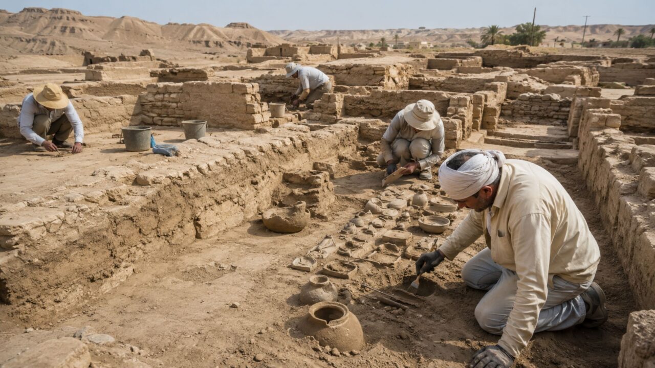 A maior descoberta no Egito desde Tutancâmon revelou uma cidade de ouro perdida em Luxor