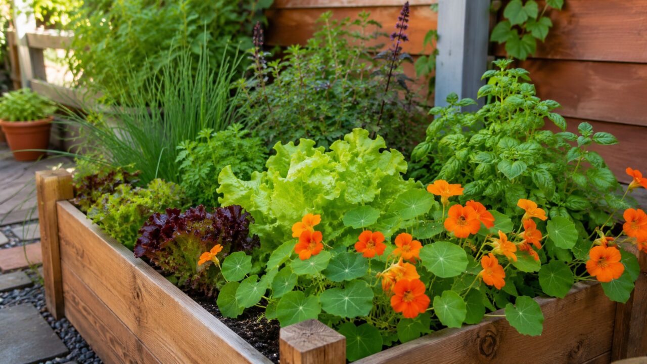 O truque das plantas companheiras que deixa a horta mais bonita e menos vulnerável